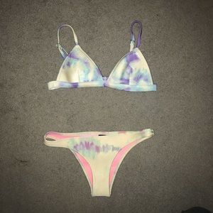 Tie dye Triangl bikini